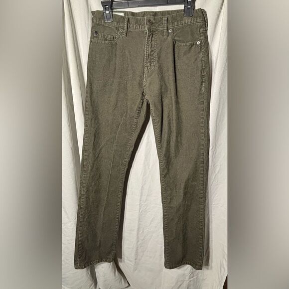 Gap Denim Green Corduroy Slim Mens Pants Size 29 x 30 EPC - Picture 1 of 4